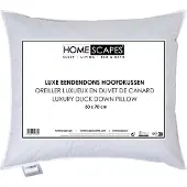 Homescapes Hoofdkussen 60x70 cm – Zacht – 60% Eendendons & 40% Eendenveren – Oeko‑Tex & RDS Gecertificeerd – Voor Zij- & Rugslapers