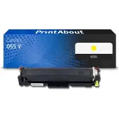 PrintAbout Huismerk Canon 055 Y Toner Geel