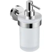 Jika Mio Style - Zeepdispenser met houder, glas/chroom H3832F20041001
