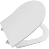 Aqualine Vermet Wc Soft Close toiletzitting, eenvoudig afneembaar, wit