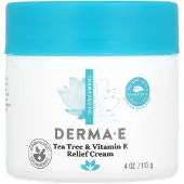 DERMA E , Theeboom & Vitamin E Verlichtingscreme, 4 oz (113 g)