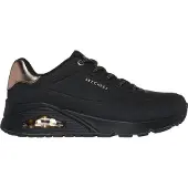 SKECHERS Sneakers laag 'Uno' goud / zwart