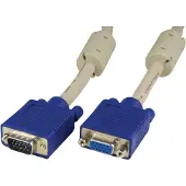 Deltaco RGB-6, VGA (D-Sub) male naar VGA (D-Sub) female - 2m