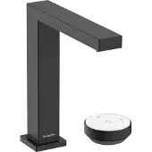 Hansgrohe Tecturis E 2-gats wastafelkraan 150 CoolStart met waste, mat zwart