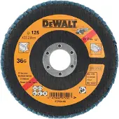 DeWalt Accessoires Lamellen schuurschijf gebogen, Ø125mm, K36 - DT3265-QZ - 10 stuks - DT3265-QZ