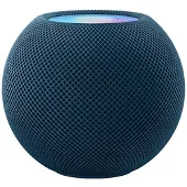 Apple HomePod mini, Siri, Rond, Blauw, Volledig assortiment, Bedienbaar via aanraking, Music, TuneIn