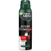 Garnier Men Spray Deodorant Invisible Protection 72h - 150 m