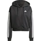 Adidas Sportief sweatvest 'Essentials' zwart / wit