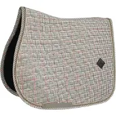 Kentucky Horsewear Horsewear - Zadeldek - Licht Bruin - Pied-de-poule