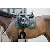 Kentucky Horsewear Horsewear - Zadeldoek onion quilt 3D logo dressuur dennengroen