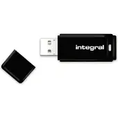 Integral USB-stick 16 GB zwart