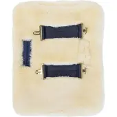Kentucky Horsewear Horsewear - Borst Verlenger - Vegan Bont - Incl 2 sluitingen - naturel