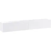 Beliani GLADSTONE - Wandgemonteerd TV-meubel - Wit - 180 cm - Vezelplaat