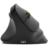 Port Designs 910008 – Muis - Linkshandig - RF & Bluetooth – 2400 DPI – Oplaadbaar – Zwart