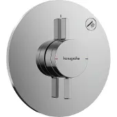 Hansgrohe duoturn s kraan inbouw voor 1 functie, chroom