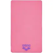 Arena Handdoek 'MICROFIBER TOWEL' donkerlila / pitaja roze
