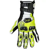IXS RZ-200 3.0 handschoenen Wit/Geel M Mannen