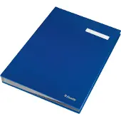 Esselte 20 Separators Document Holder Blauw Kinderen