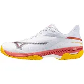 Mizuno Wave Exceed Court Cc Clay Shoes Wit EU 42 1/2 Man