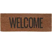 Present Time Deurmat Welcome Black Coir