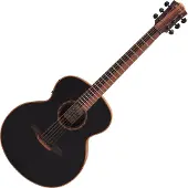 Bromo BAT8ME Black Jumbo elektro-akoestische gitaar