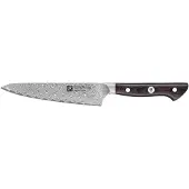 Zwilling Tanrei compact koksmes 14 cm Damaskus-zwart