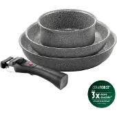 Ballarini Pannenset Braadpan Torre (set, 4-delig)