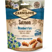 Carnilove crunchy snack zalm / blauwe bes
