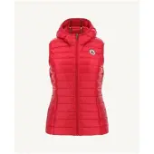 JOTT Mali Down Jacket Fire Red Size: S | Vests Outlet | Dames | Rood