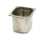 Maxima Gastronorm Bak - 1/6 GN - 15 cm Diep - RVS