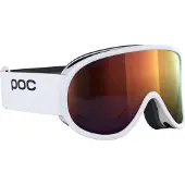POC - Skibrillen - Retina Mid Hydrogen White/Partly Sunny Orange voor Unisex - Wit