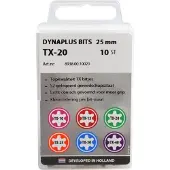 Dynaplus Schroefbit 50Mm Torx TX10 Roze | 5 stuks - 8938.00.20010