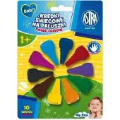 Teka Vingerkrijtjes - 10 Levendige Kleuren voor Kinderen