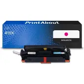 PrintAbout Toner 410X (CF413X) Magenta Hoge capaciteit geschikt voor HP