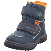 Superfit Snowboots 'Husky' navy / lichtblauw / oranje