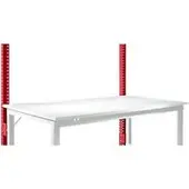 Manuflex Opbouwframe, laag, Basistafel SPECIAAL werktafel-/werkbank UNIVERSAL/PROFI, robijnrood