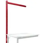 Manuflex Opbouwframe, Aanbouwtafel SPECIAAL werktafel-/werkbanksysteem UNIVERSAL/PROFI, 1250 mm, robijnrood