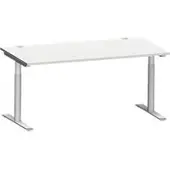 Schäfer Shop MODENA FLEX bureau, 1600 x 800 mm, lichtgrijs