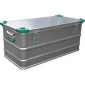 Gmoehling Midi-box, licht metaal, met stapelhoeken, 81 l