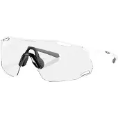 Oakley - Zonnebrillen - Cybr Dyno Matte White Clear Photochromic Black voor Unisex van Wol - Wit