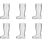 Ich-zapfe Bierglazen, Beer glasses, Bierlaars set van 6 - 0,25 liter