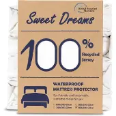 Sweet Dreams Waterdichte molton matrasbeschermer/Incontinentie Hoeslaken- 90x200+30CM