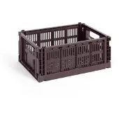 HAY - Colour Crate M Opbergkrat (Bordeauxrood)