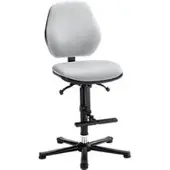BIMOS Labostoel LEANOS 9131, kunstleer, grijs