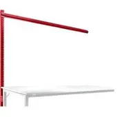 Manuflex Opbouwframe, Aanbouwtafel SPECIAAL werktafel-/werkbanksysteem UNIVERSAL/PROFI, 2000 mm, robijnrood