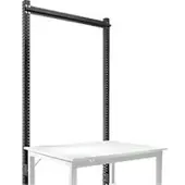 Manuflex Opbouwframe, Basistafel SPECIAAL werktafel-/werkbanksysteem UNIVERSAL/PROFI, 1250 mm, antraciet