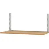 Manuflex Opbouwframe & opbouwzuilen set, voor lage opbouwcomponenten, gepoedercoat, H 800 mm