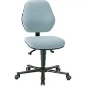 BIMOS Labostoel LEANOS 9133, stoffen bekleding, Duotec grijs