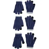 Next Handschoenen navy / nachtblauw / grijs gemêleerd