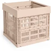 HAY Colour Crate Cube Opslag - Manden Gerecycled Plastic Powder - AB634-C262-AF65